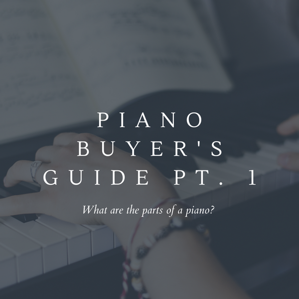 Piano Buyer's Guide Pt. 1 What are the parts of a piano? by Northwest