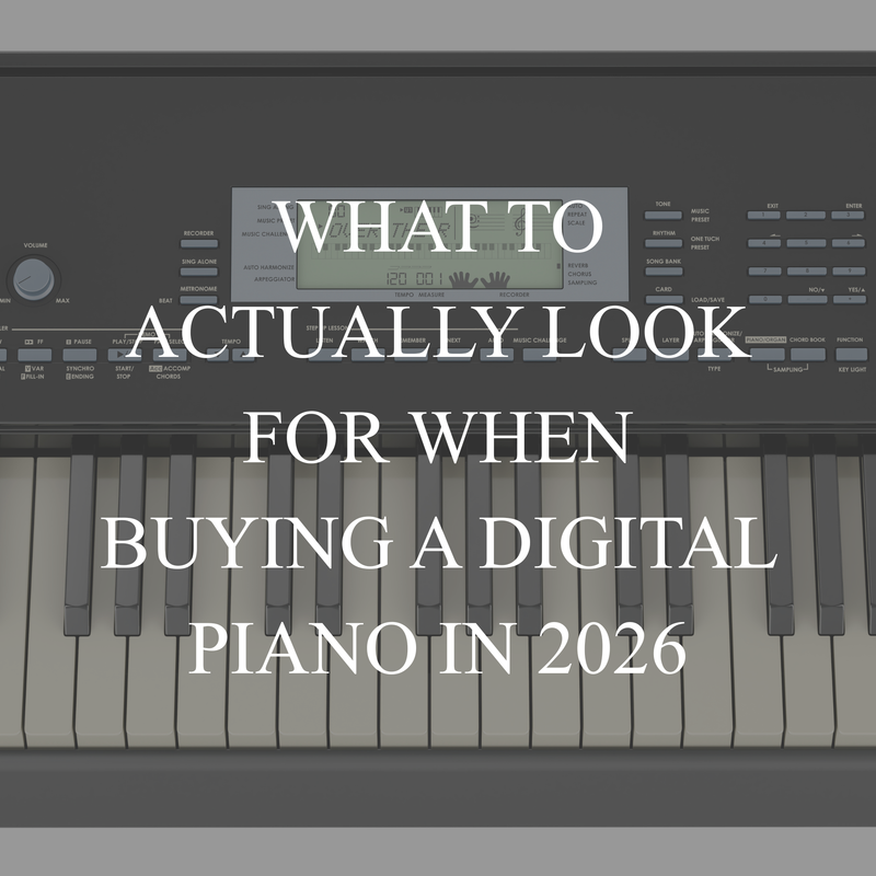 What to Actually Look for When Buying a Digital Piano in 2026