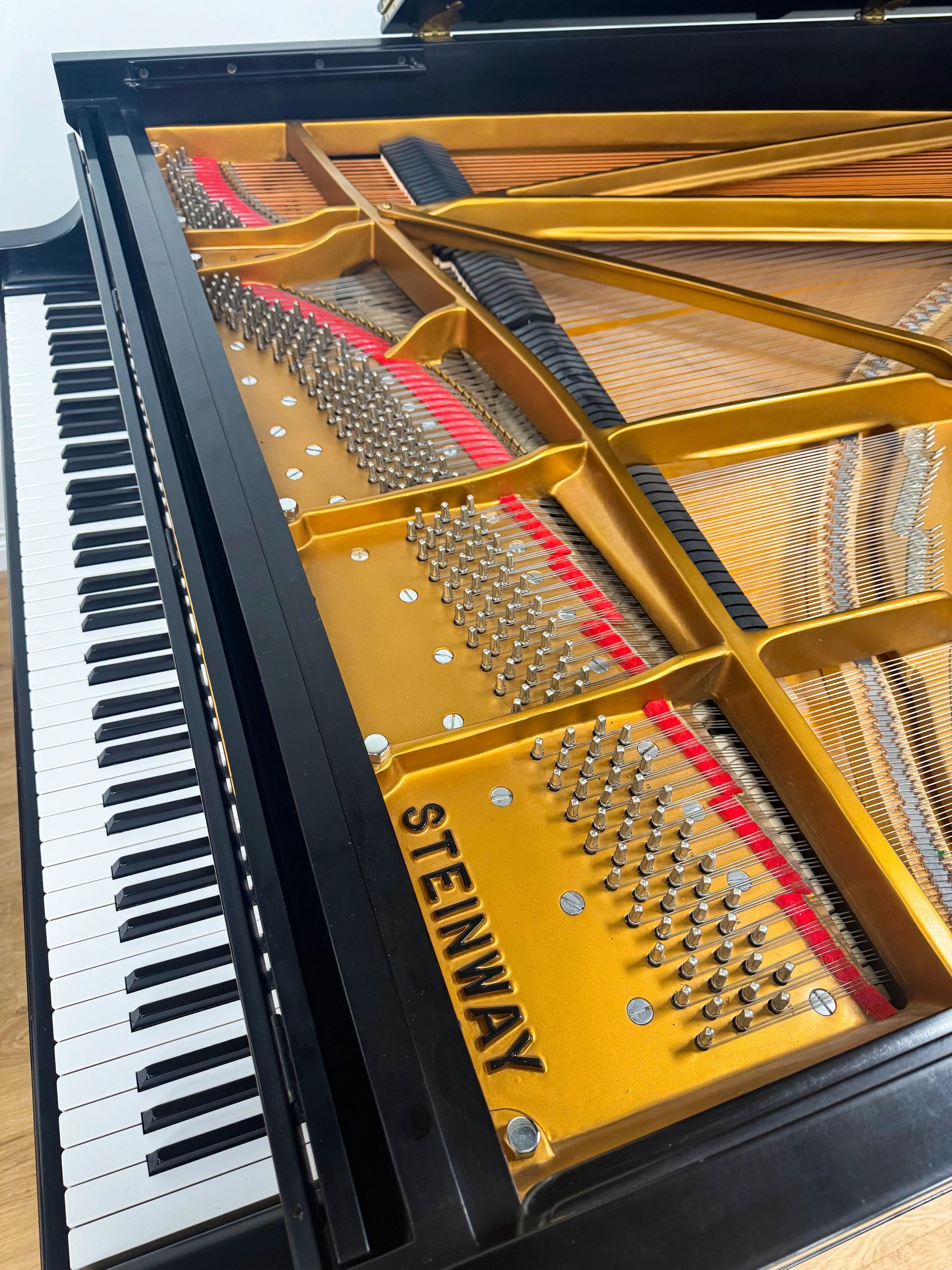 Steinway Model D Concert Grand Piano 9' Satin Ebony