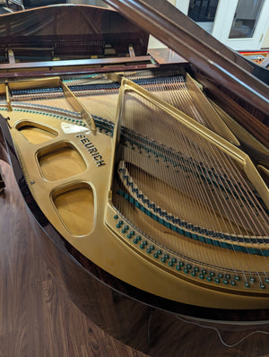 Feurich 6'4" Grand Piano in Pyramid Mahogany Finish