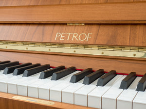 Petrof Upright Piano Northwest Pianos.