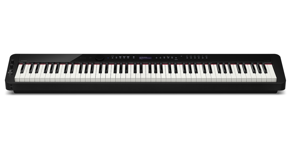 Casio PX770 Privia 88-Key Digital Home Piano with Scaled, Weighted  Hammer-Action Keys, Black 